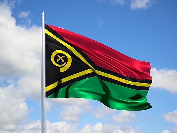 What Do The Colors And Symbols Of The Flag Of Vanuatu Mean?