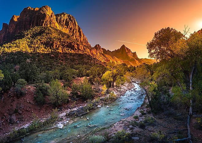 Zion National Park, Utah - Unique Places around the World - WorldAtlas.com