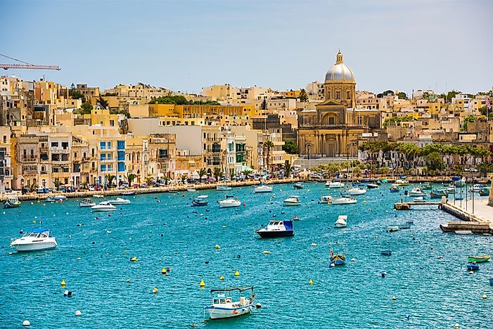 Which Two Independent Island Nations Are Located in the Mediterranean Sea?