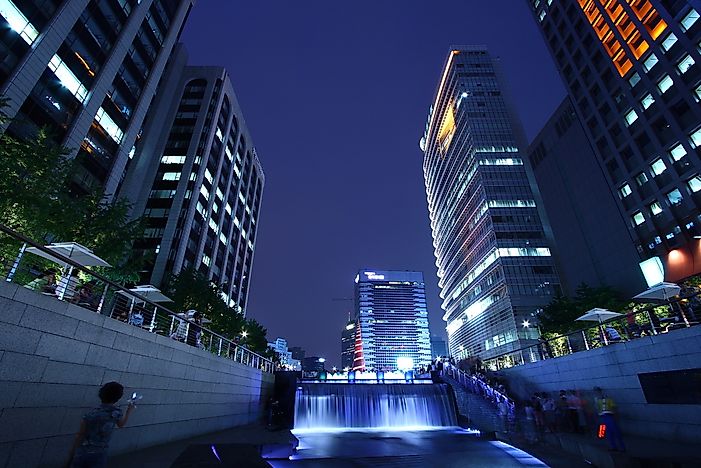 The Cheonggyecheon Urban Renewal Project