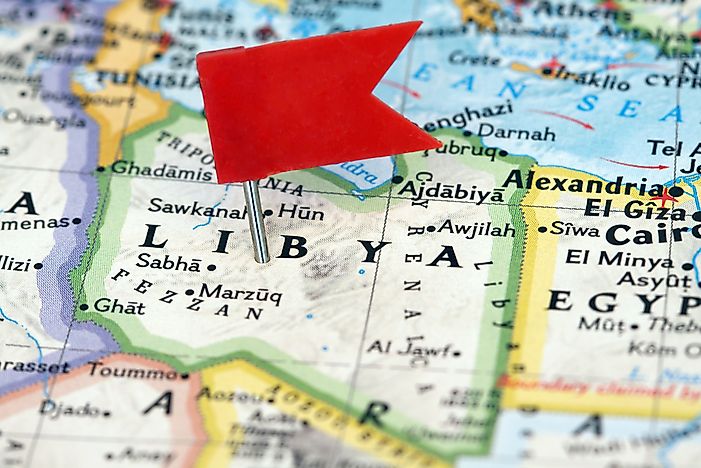 Which Countries Border Libya?