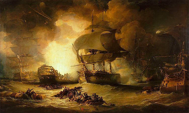 #10 Battle of Aboukir Bay (August of 1798) -