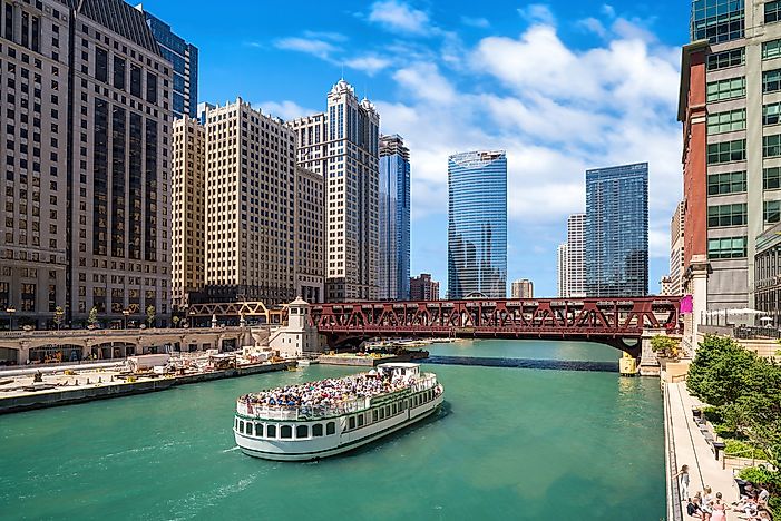 #2 Chicago, Illinois - 54.1 million visitors