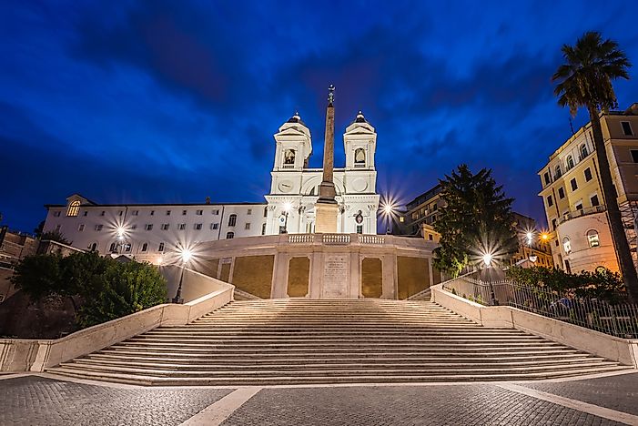 Architectural Buildings of the World: Trinita dei Monti