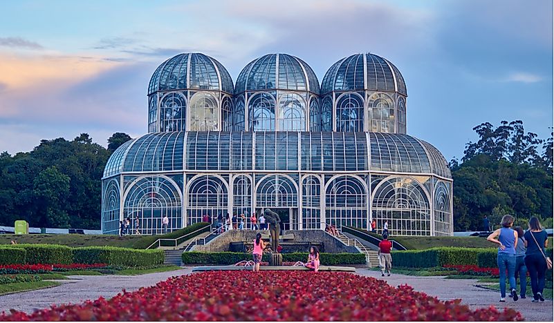 Curitiba - The Capital Of The Paraná State Of Brazil
