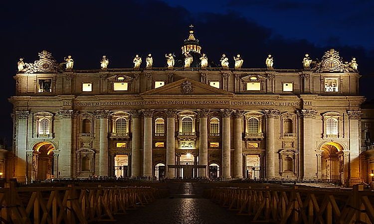#3 Papal Basilica of Saint Peter in the Vatican -