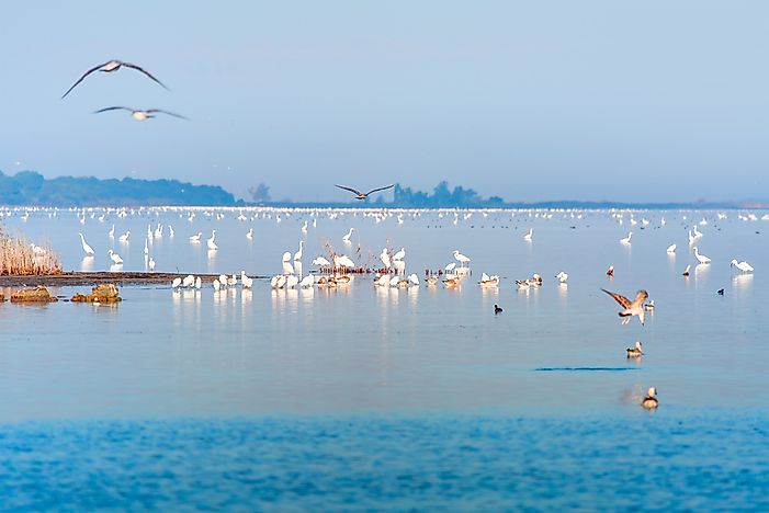 The lowest point in Turkey is near the Akyatan Lagoon.