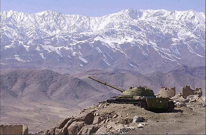 The Tallest Peaks Of The Hindu Kush Mountain Range