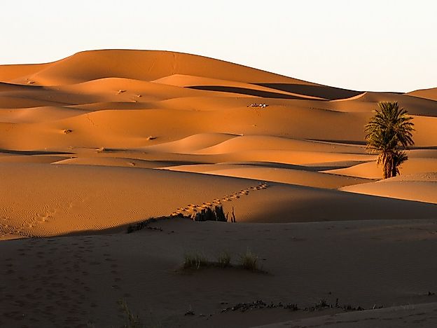 where does the sahara desert lie worldatlas com