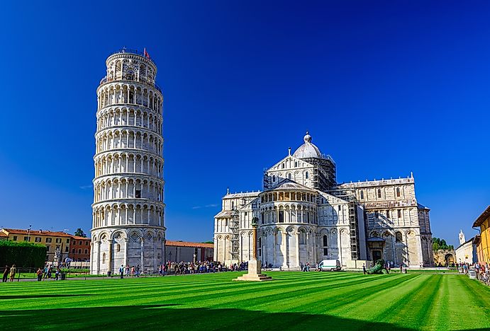 #1 Leaning Tower of Pisa