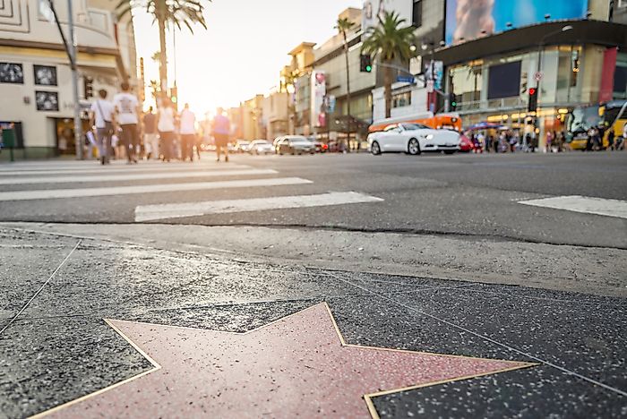 The Hollywood Walk of Fame. The Hollywood Walk of Fame.