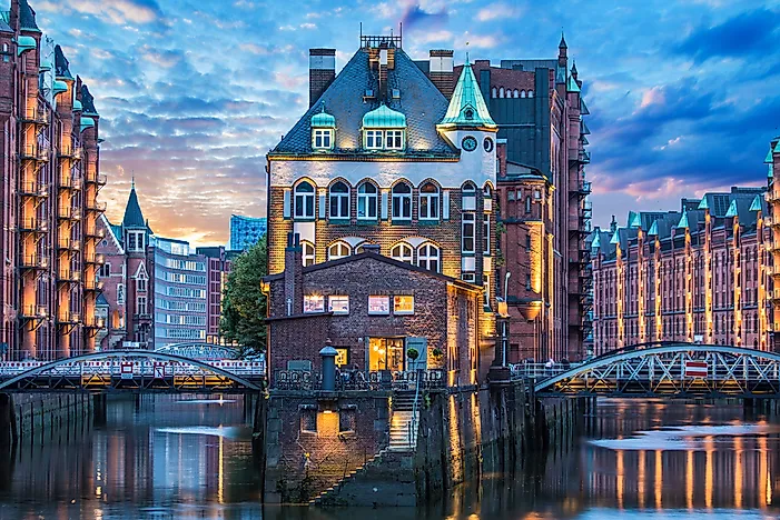 Hamburg, the second largest city in Germany. Hamburg, the second largest city in Germany.