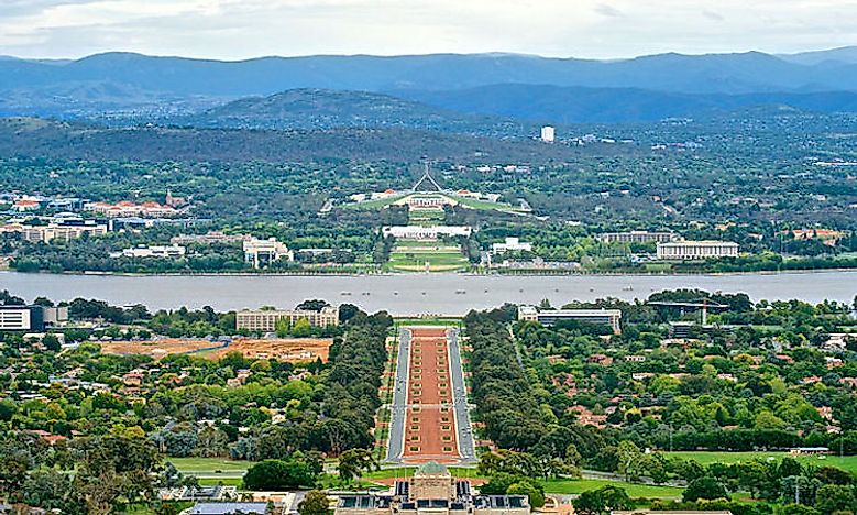 Which Australian States/Territories Have The Highest Density Of Population?