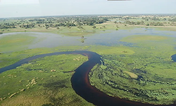 The Okavango Delta Of Botswana