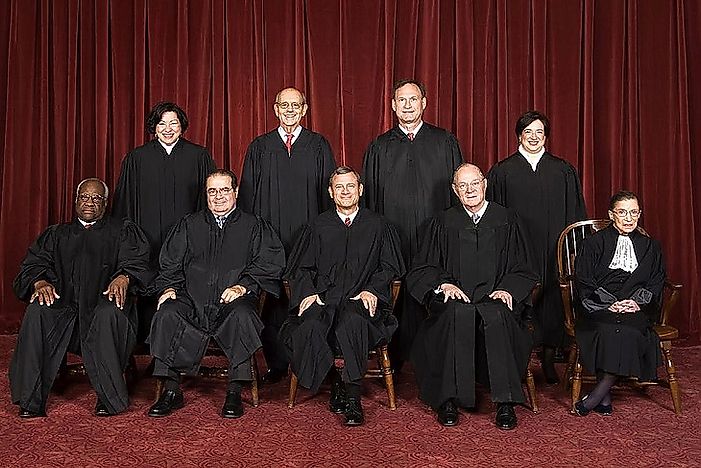 What Justices Are Currently On The U.S. Supreme Court?