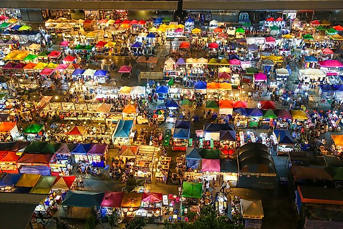 #10 Train Night Market Ratchada, Bangkok