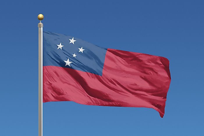 What Do The Colors And Symbols Of The Flag Of Samoa Mean?