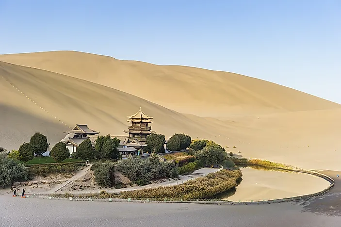 #7 Singing Dunes And Crescent Lake of Dunhuang