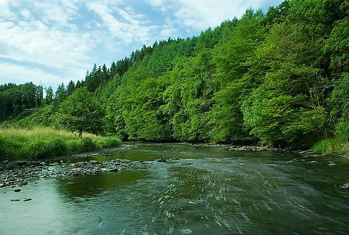 Major Rivers Of Belgium