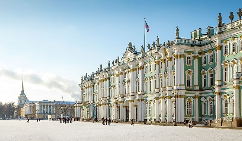 #6 Winter Palace (State Hermitage Museum); Saint Petersburg, Russia