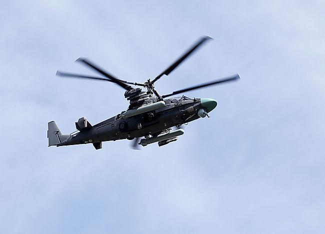 countries by number of attack helicopters worldatlas com