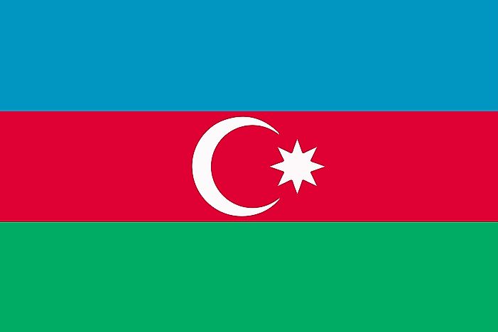 What Do the Colors and Symbols of the Flag of Azerbaijan Mean?