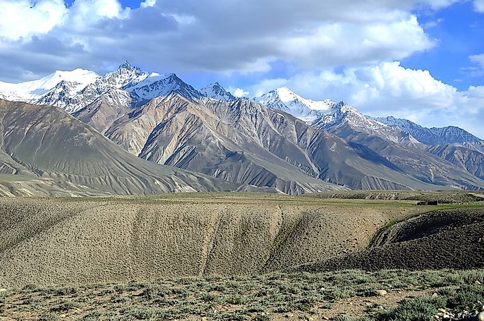 Where are the Hindu Kush Mountains?