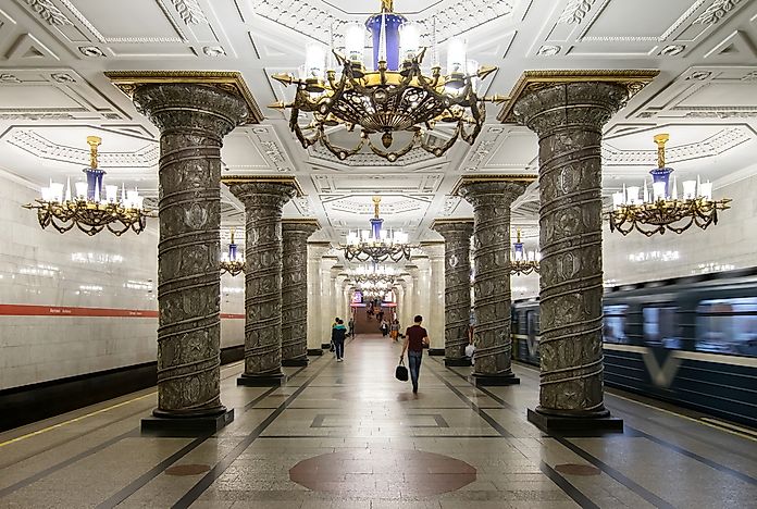10 самых интересных станций метро в мире.