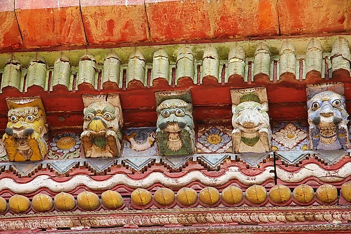Changu Narayan Temple, the oldest of its kind in Nepal. Changu Narayan Temple, the oldest of its kind in Nepal.