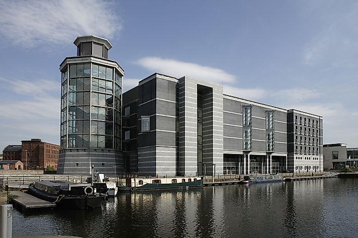 The Leeds site of the Royal Armouries Museum.