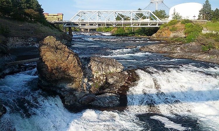 Spokane Falls Waterfall