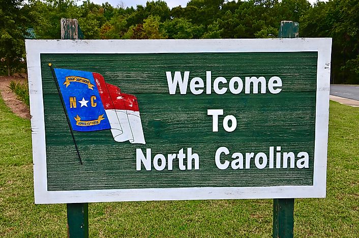 Which States Border North Carolina?