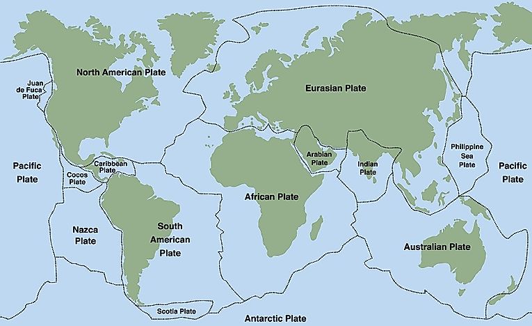 How Many Tectonic Plates Are There? - WorldAtlas.com
