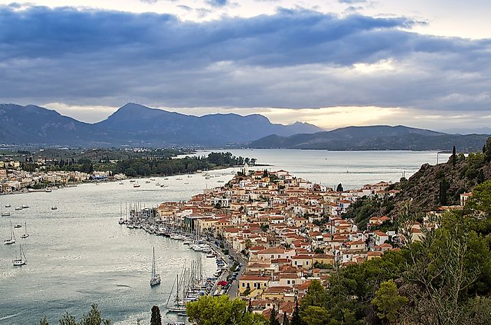 Poros, Greece. Poros, Greece.