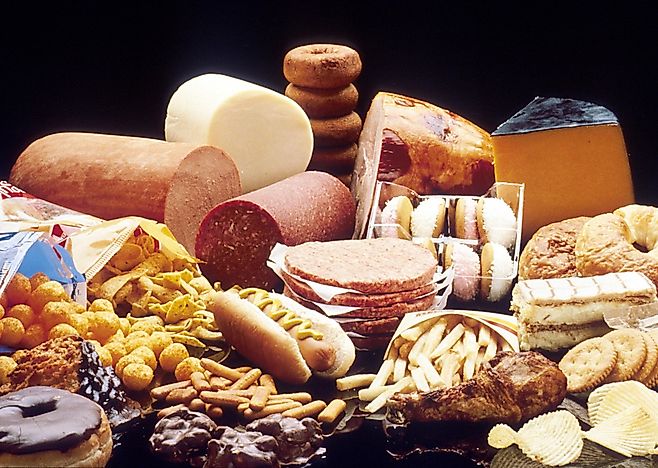 Top Fat Consuming Countries In The World