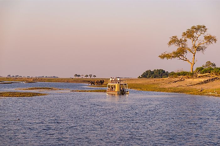 What Countries Border Botswana?