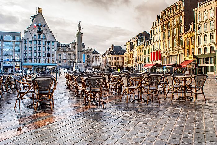 Lille, a city in Hauts-de-France. Lille, a city in Hauts-de-France.