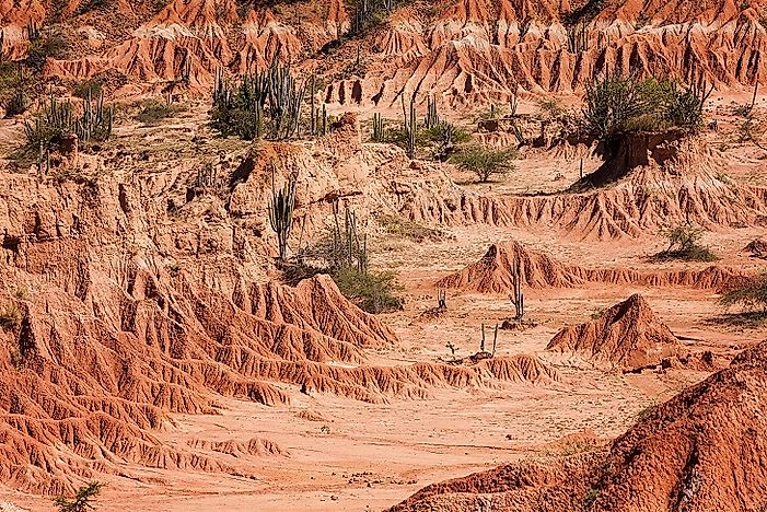 The Tatacoa Desert Of Colombia