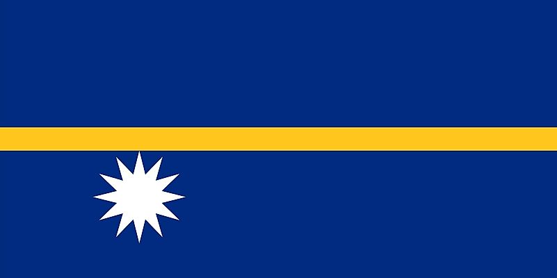 The National Flag of Nauru