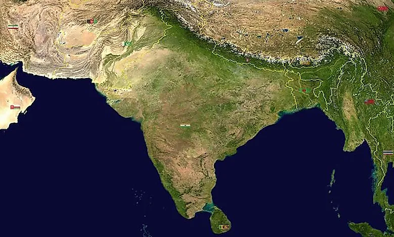 What Is The Indian Subcontinent? - WorldAtlas.com