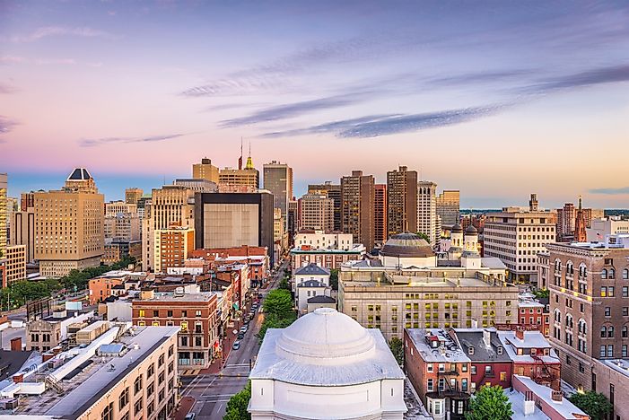 The Largest Cities in Maryland