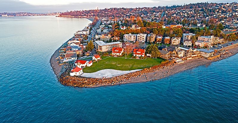 Alki Point, West Seattle. Alki Point, West Seattle.
