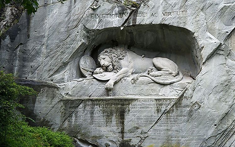#1 Lion Monument, Switzerland