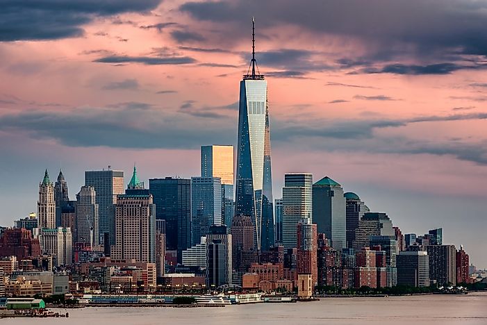 #6 6. One World Trade Center, United States - 1,776 feet 