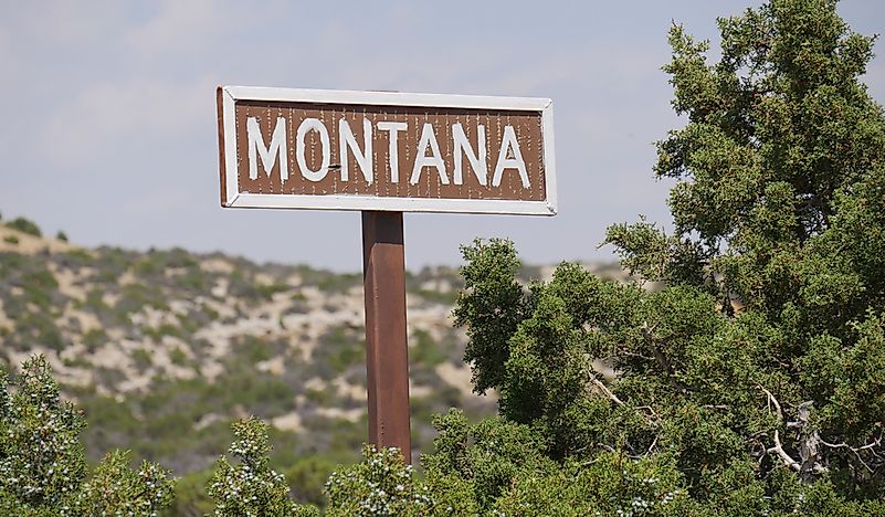 Which States Border Montana?