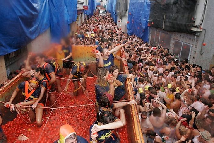 La Tomatina - Unique Festivals Of Spain