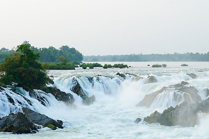 Khone Phapheng Falls, Laos. Khone Phapheng Falls, Laos.