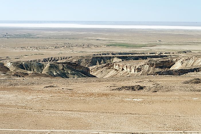 #5 Vpadina Karagiye, Kazakhstan, -433 feet