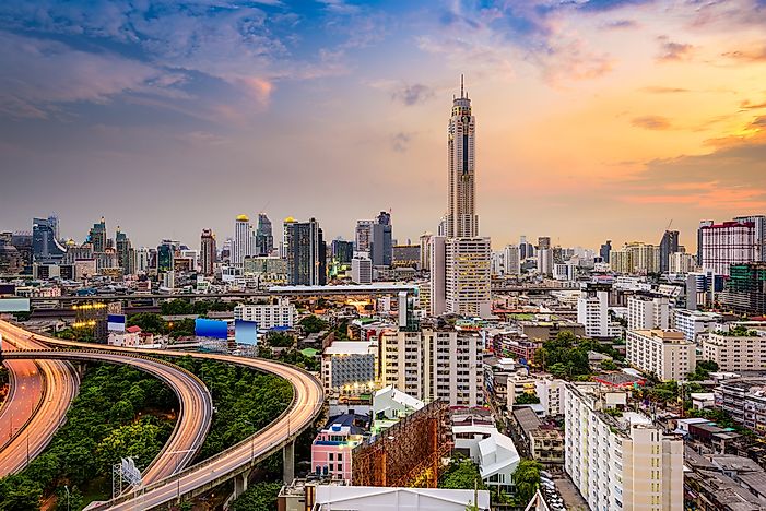 #6 Baiyoke Tower II, Thailand - 1,1014 Feet