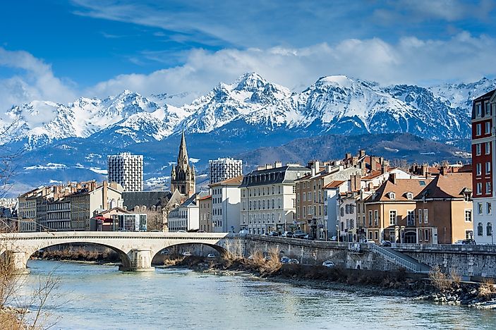 Grenoble, France. Grenoble, France.